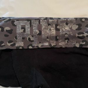 Pink brand black shortie